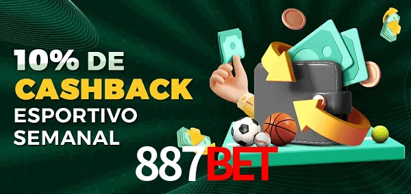 10% de bônus de cashback na 887Bet